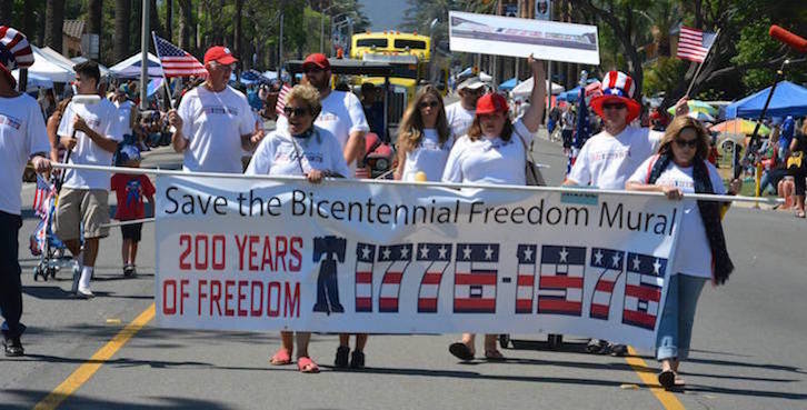 2015 Corona Parade - Save the Mural